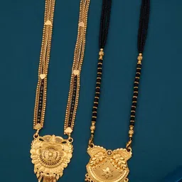 Bhanu diam Women Black Mangalsutra-picture-23