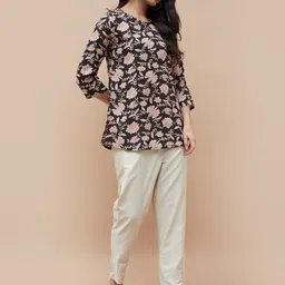 Melange by Lifestyle Women Floral Printed Kurti image 5