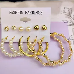 STYLEKRAFTUnisex Rose Gold Earrings-image-31