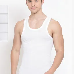 CAVENDERS Men's Pack of 3 Cotton Innerwear Vests-image-18