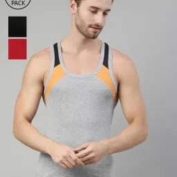 Dixcy Scott Originals Assorted Cotton Vest - Pack of 3 image 1
