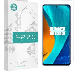 Sprig Tempered Glass Guard for REDMI K50i 5G (Pack of 1) image 1