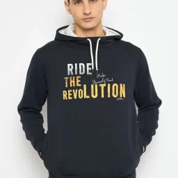 Duke Blue Blended Regular Fit Printed Sweatshirt image 1