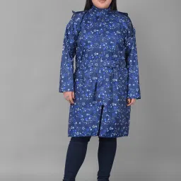 Dollar Blue Printed Rain Jacket image 1
