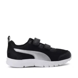Puma Kids Racer PS IDP Black & Aruba Blue Sneakers-image-25