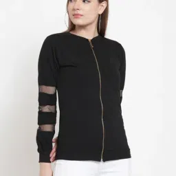 Belle Fille Black Full Sleeves Sweatshirt-picture-34