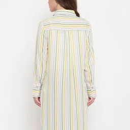 MADAME Multicolor Striped Shirt image 2