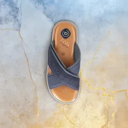 Bugatti Men's Cobie Blue Cross Strap Sandals image 1