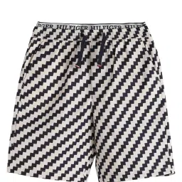 Tommy Hilfiger Boys Beige Printed Regular Fit Shorts image 1