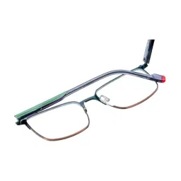 Etnia Barcelona RAFEL Green Red Square Frame for Men 4RAFEL55OGRRD image 3