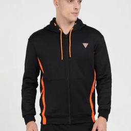 Guess Black Regular Fit Solid Sweatshirt-picture-49