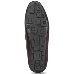 El Paso Men's Wine Casual Loafers image 4