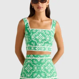 forever new Mona Square Neck Top image 1