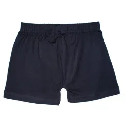 Kiddopanti Boys Black Solid Boxer Shorts (Pack Of 3) image 2