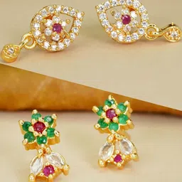 DIVASTRI Women Gold Earrings-picture-13