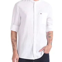 Tommy Hilfiger White Regular Fit Shirt image 1