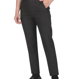 Arrow Grey Regular Fit Trousers image 3
