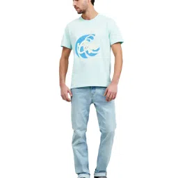 Beverly Hills Polo Club Blue Logo Printed T-Shirt image 5