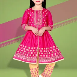 jy traders Girls Printed Trousers-picture-23