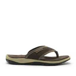 Woodland Men's Brown Thongs image 1