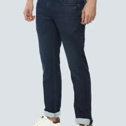 Louis Philippe Navy Slim Fit Jeans image 3