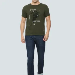Louis Philippe Navy Slim Fit Jeans image 5