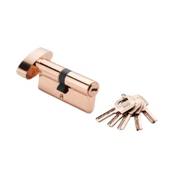 Quba Euro Profile Cylinder Lock Computer Key RGPVD Finish 70 mm, Q 20 LK-picture-33