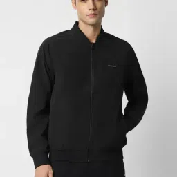 Van Heusen Black Cotton Regular Fit Reversible Jacket-picture-18