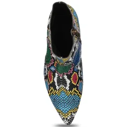 El Paso Women's Multicoloured Casual Booties image 3