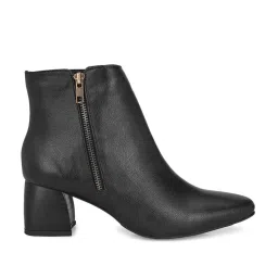 El Paso Women's Black Casual Booties image 1