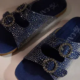 CAI Women Embellished Open Toe Flats image 5