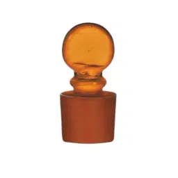 ABGIL ABG845 Borosilicate Glass Penny Head Solid Stopper Joint Size - B-40 image 1