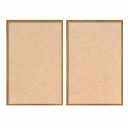 999Store Multicolor Vinyl Wall Painting Panel with Fibre Frame - Set of 2 image 4