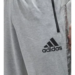 adidas Grey Cotton Trackpants image 4