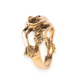 Studio One Love Brass-Plated Adjustable Finger Ring image 3