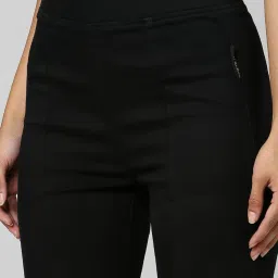 Only Black Fit & Flare Mid Rise Ankle Length Jeggings image 5