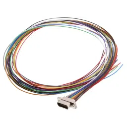 ITT CANNON Micro D Cable Assemblies CABLE, 9POS MICRO-D RCPT-FREE END, 36", M83513/04-A04N-picture-32