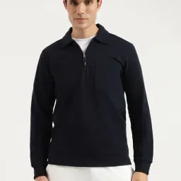 United Colors Of Benetton Navy Cotton Relaxed Fit Sweatshirt-picture-36