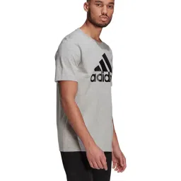 adidas Grey Round Neck T-Shirt image 3