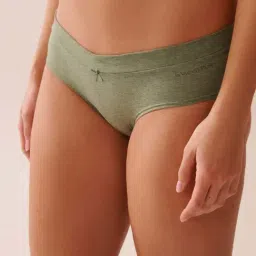 La Vie En Rose Green Regular Fit Panties-image-64