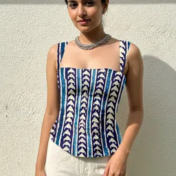 AAHWAN Print Ethnic Top-picture-33