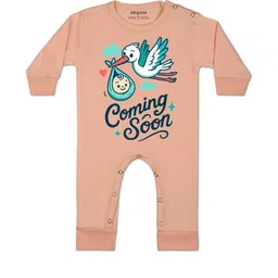 arvesa Coming Soon Printed Baby Rompers-picture-14