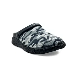 KazarMax Boys Black & White Printed Clogs image 5