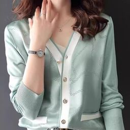 StyleCast Women V-Neck Long Sleeves Cardigan-picture-2