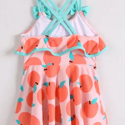 Mark & Mia Frock Swimsuit with Fruit Print - Pink image 2