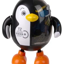 Lumo Brilliant Toys Mechanical Dancing Penguin Toys For Kids, Children Battery Operated Electric Penguin Toy With Lights And Music, Fun Entertainment Kids Toys - Multicolor image 4