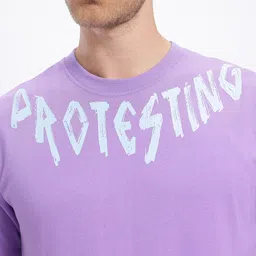 glitchez Savage Statements Printed Oversized T-shirt image 4