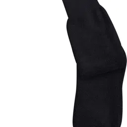 MUKHAKSH Unisex Black Socks image 2