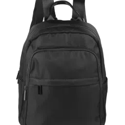 Mochi Black Stylish Medium Backpack image 1