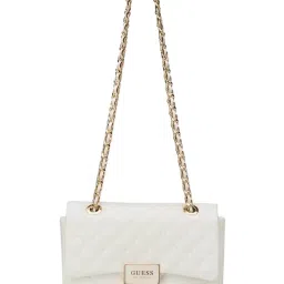 Guess Vanilla French Gwyn Quilted Shoulder Bag image 1